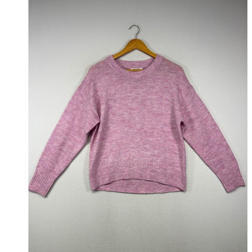 Coquette Old Navy XS Purple Marled Knit Crew Neck High-Low Pulloverโ Sweater